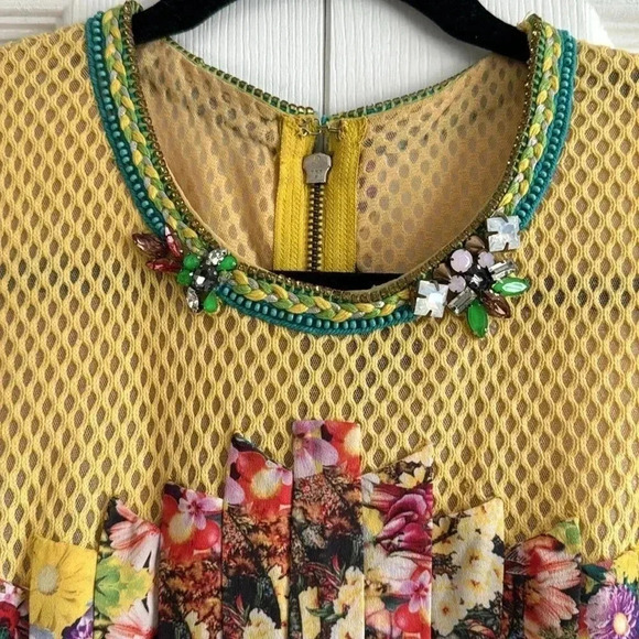 Anthropologie | Ranna Gill | Lore Maxi Dress | Pleated | size XS - Picture 3 of 9